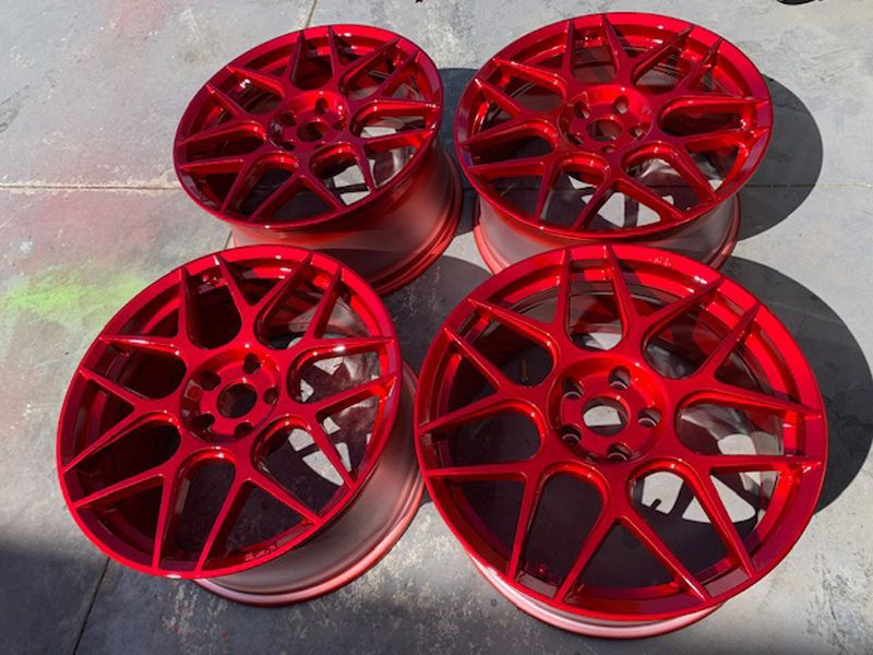 Wheel Painting - Colour Change