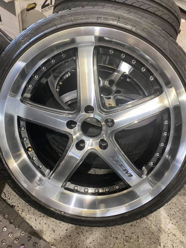 20” machine faced DRM wheels looking brand new again